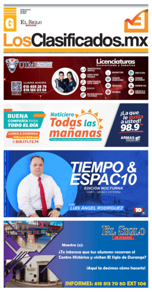 Clasificados página 1