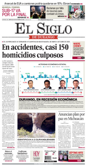 Edición del miércoles  5 de noviembre de 2025