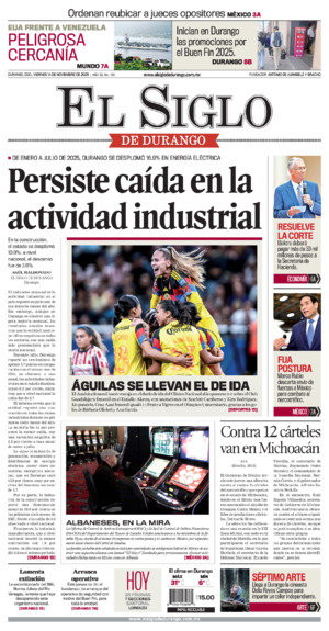 Edición del viernes 14 de noviembre de 2025