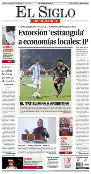 Edición del sábado 15 de noviembre de 2025