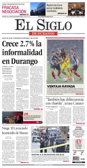 Edición del jueves 27 de noviembre de 2025