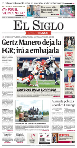 Edición del viernes 28 de noviembre de 2025