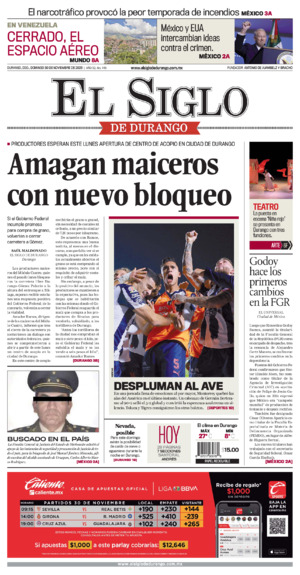 Edición del domingo 30 de noviembre de 2025