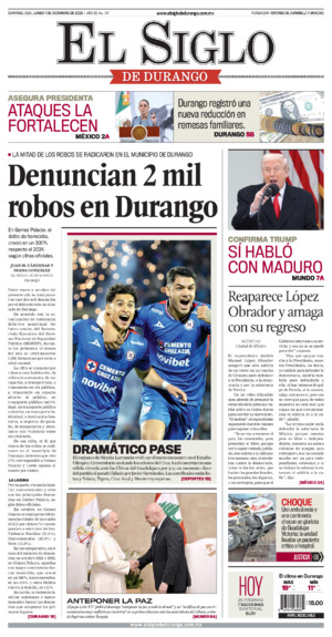 Edición del lunes  1 de diciembre de 2025