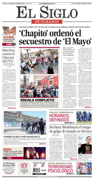 Edición del martes  2 de diciembre de 2025