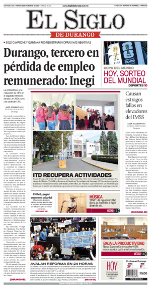 Edición del viernes  5 de diciembre de 2025