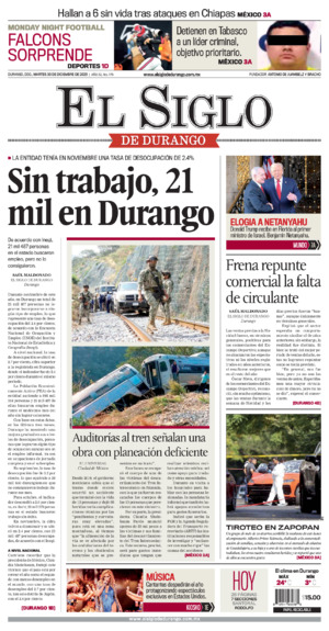 Edición del martes 30 de diciembre de 2025