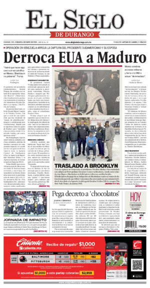 Edición del domingo  4 de enero de 2026