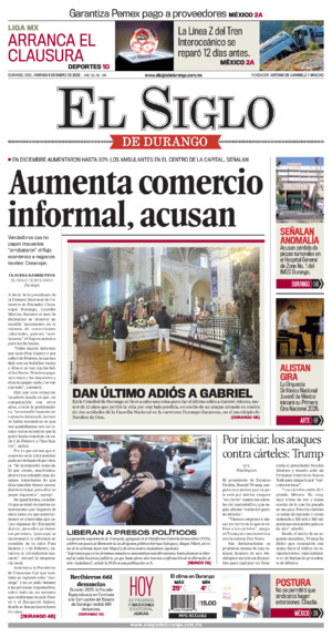 Edición del viernes  9 de enero de 2026