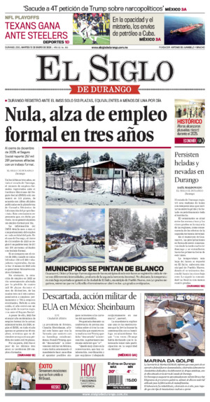 Edición del martes 13 de enero de 2026