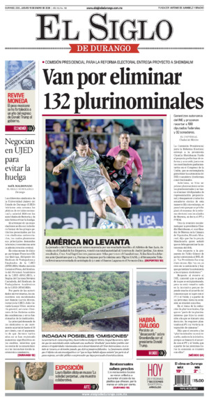 Edición del jueves 15 de enero de 2026