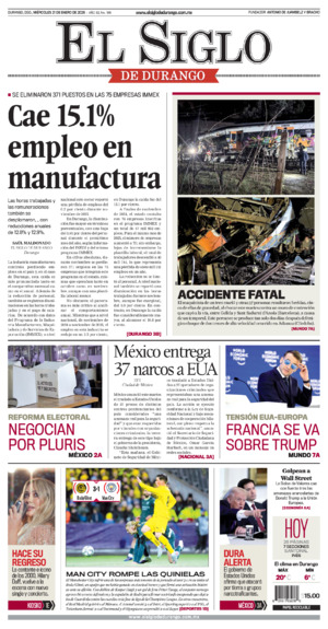 Edición del miércoles 21 de enero de 2026