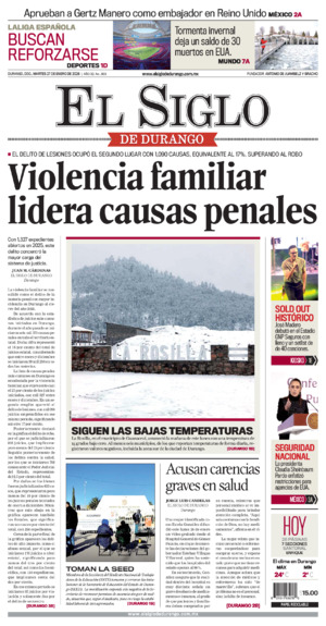 Edición del martes 27 de enero de 2026