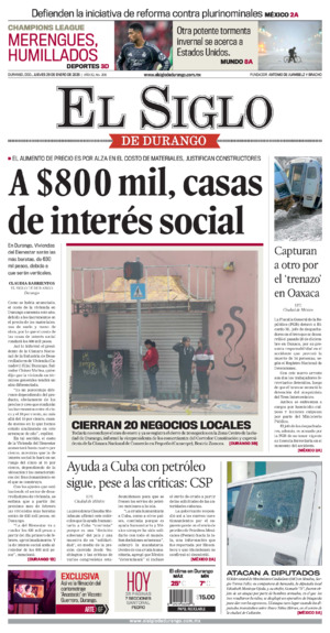 Edición del jueves 29 de enero de 2026