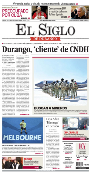 Edición del lunes  2 de febrero de 2026