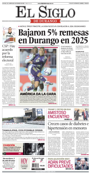Edición del miércoles  4 de febrero de 2026