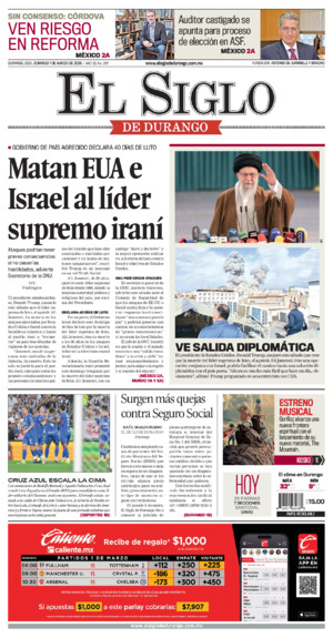 Edición del domingo  1 de marzo de 2026