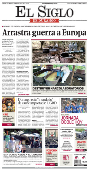 Edición del martes  3 de marzo de 2026