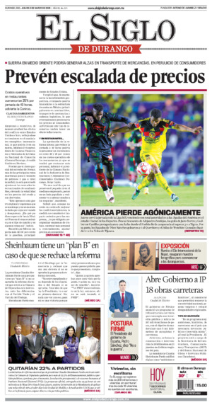 Edición del jueves  5 de marzo de 2026