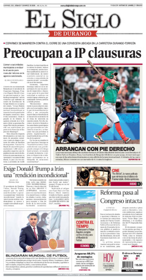 Edición del sábado  7 de marzo de 2026