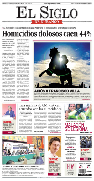 Edición del miércoles 11 de marzo de 2026