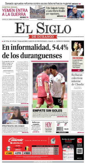 Edición del domingo 29 de marzo de 2026