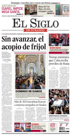 Edición del lunes 30 de marzo de 2026