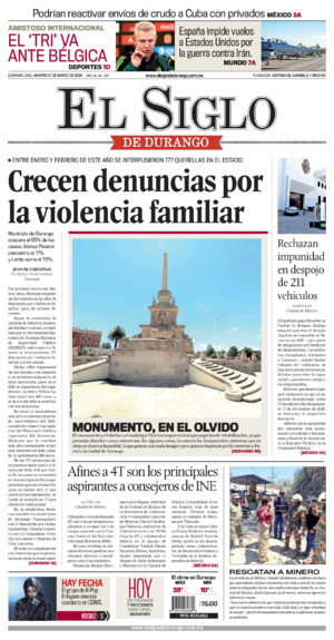 Edición del martes 31 de marzo de 2026