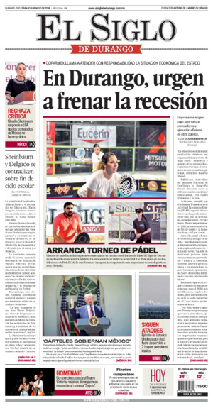 Edición del sábado  9 de mayo de 2026