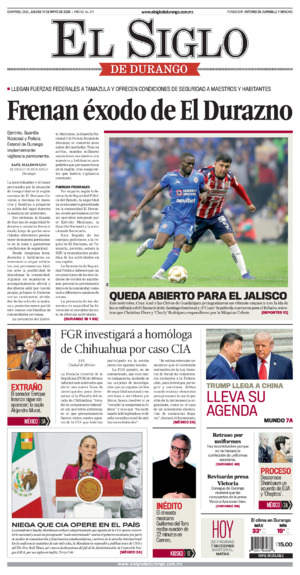 Edición del jueves 14 de mayo de 2026