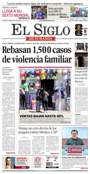 Edición del martes  2 de junio de 2026