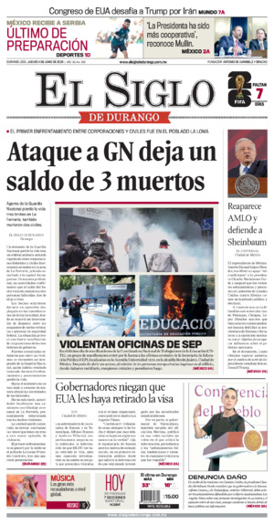Edición del jueves  4 de junio de 2026