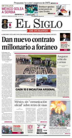 Edición del viernes  5 de junio de 2026