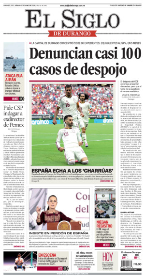 Edición del sábado 27 de junio de 2026