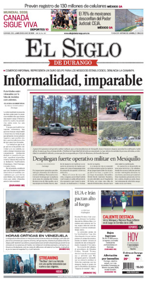 Edición del lunes 29 de junio de 2026