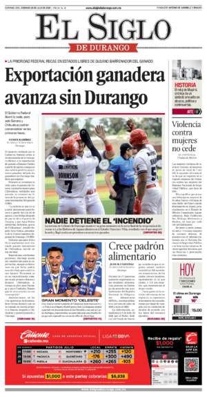 Edición del domingo 26 de julio de 2026