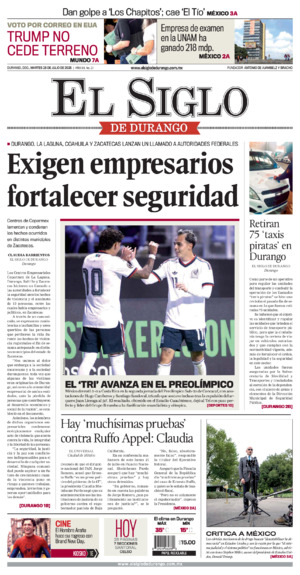 Edición del martes 28 de julio de 2026