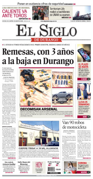 Edición del martes  4 de agosto de 2026