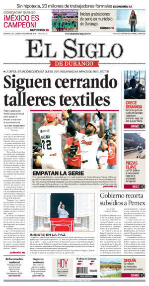Edición del lunes 10 de agosto de 2026
