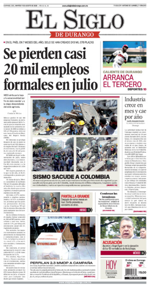 Edición del martes 11 de agosto de 2026