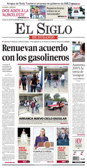 Edición del martes  1 de septiembre de 2026