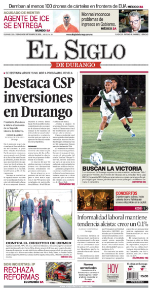 Edición del viernes  4 de septiembre de 2026