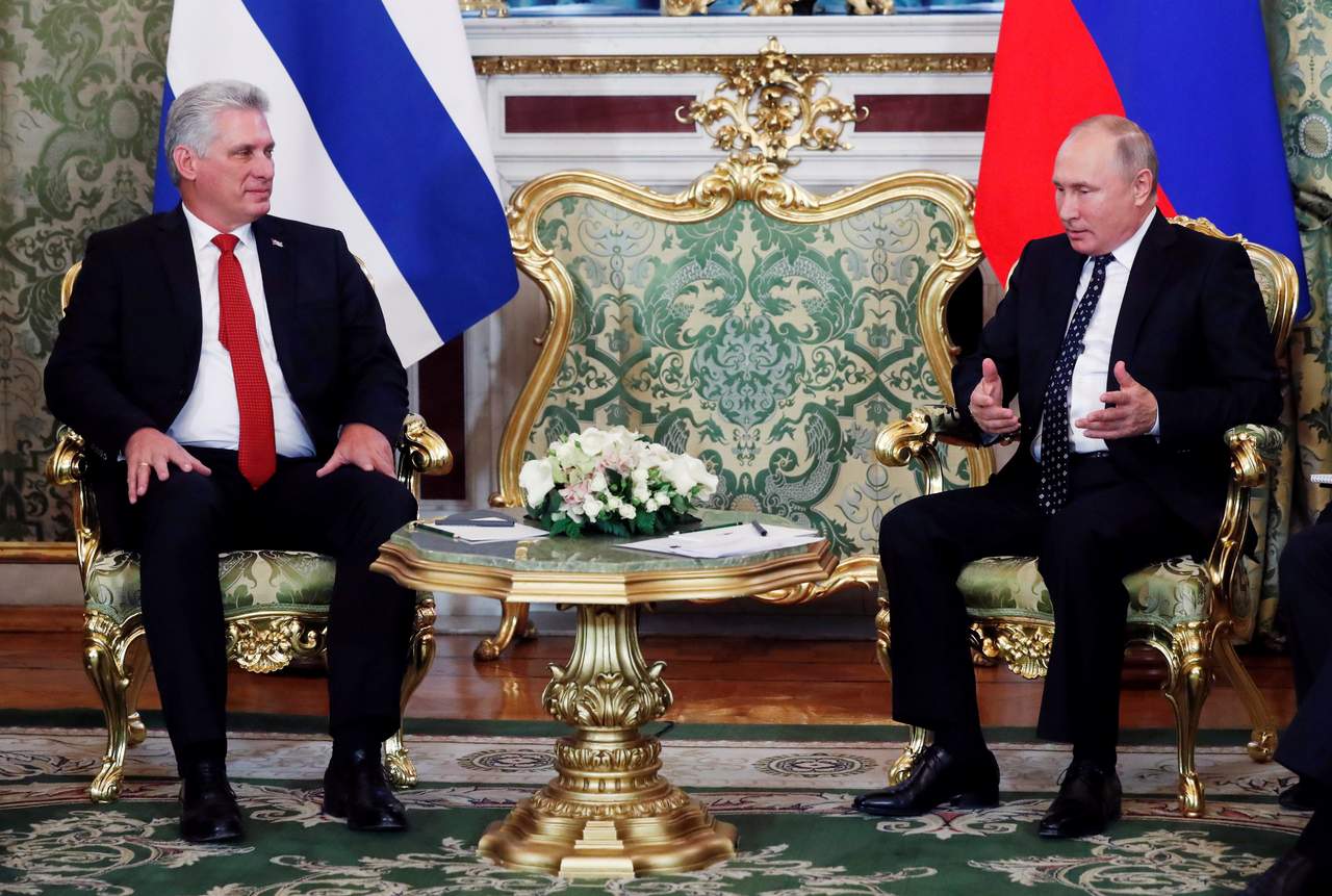 Putin recibe a Díaz-Canel en Moscú