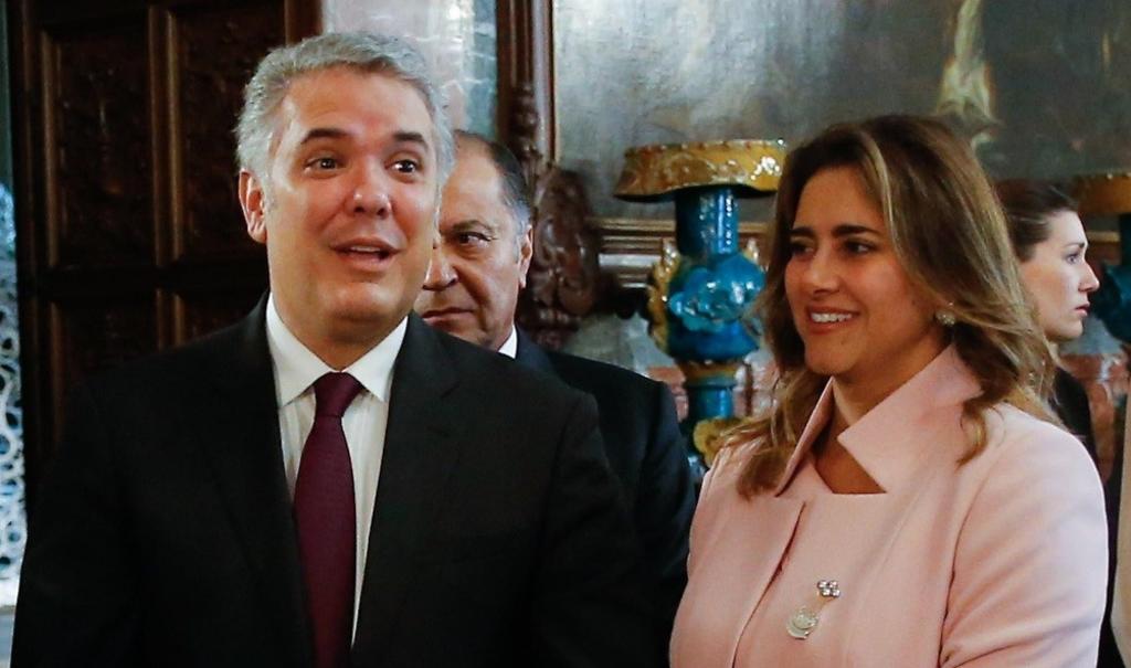 Esposa del presidente de Colombia da positivo a COVID-19