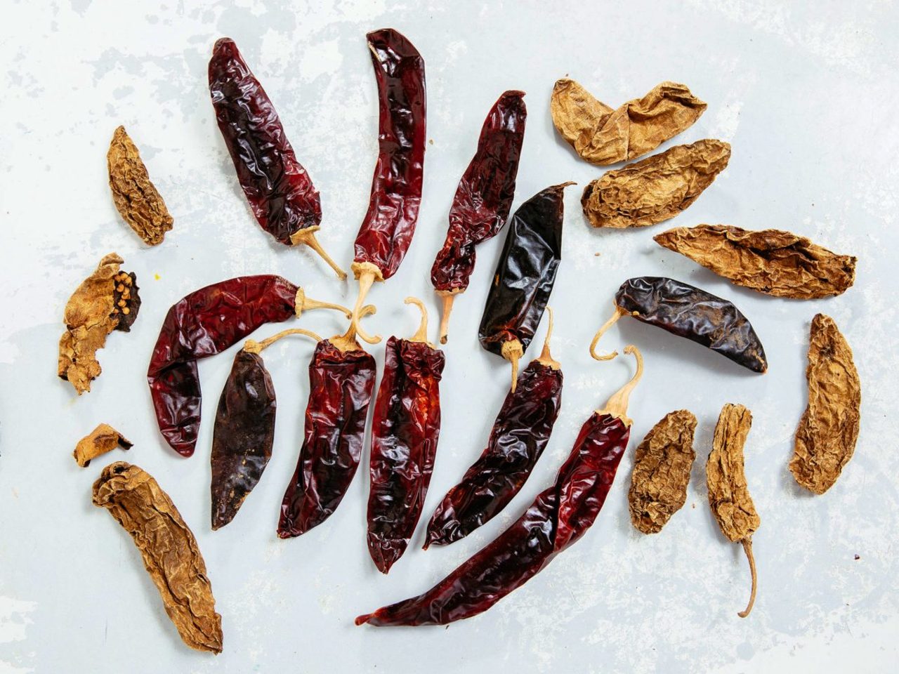 Diferencias entre el chile pasilla y chile guajillo