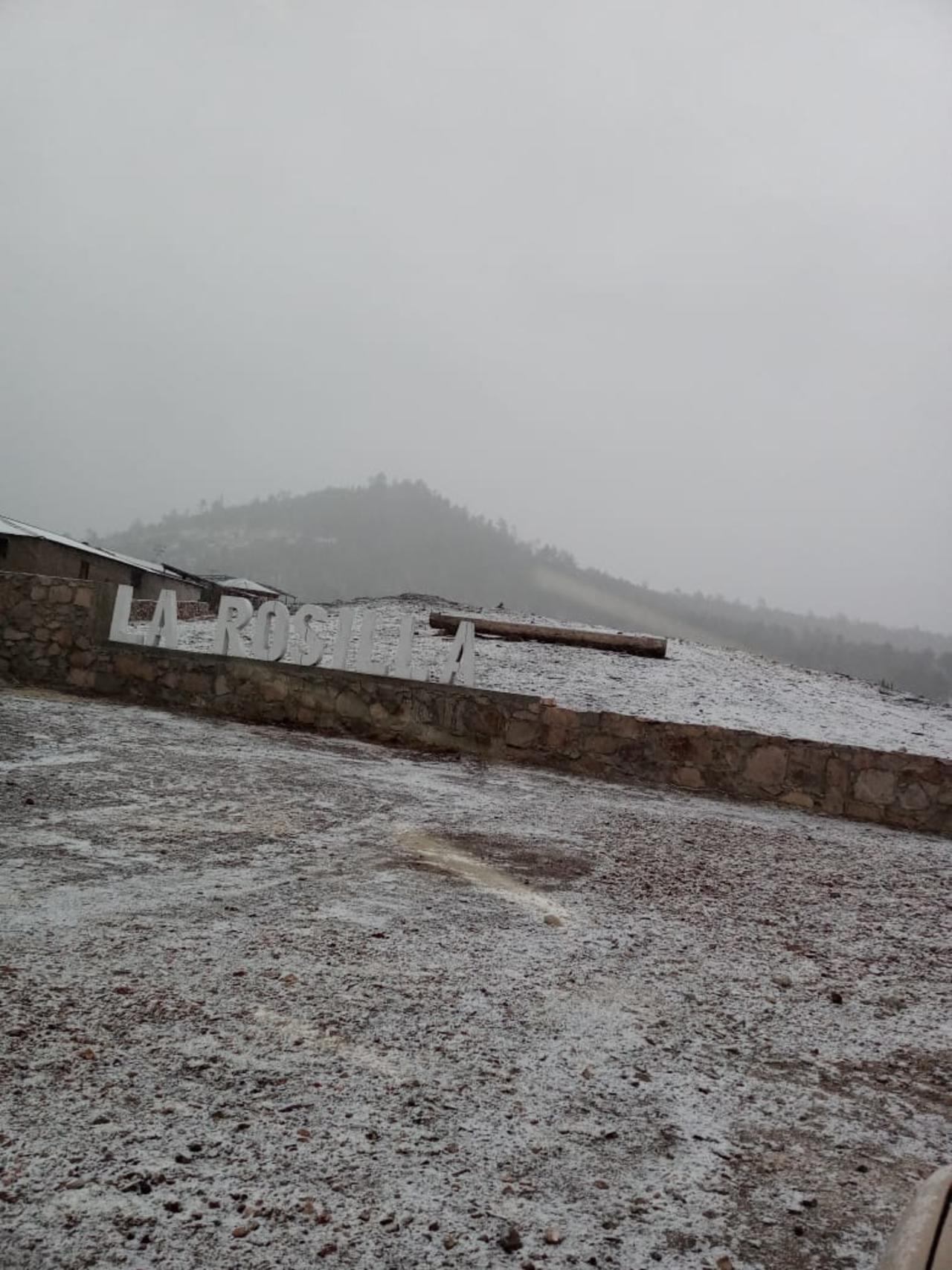 Durango reporta primeras nevadas de la temporada