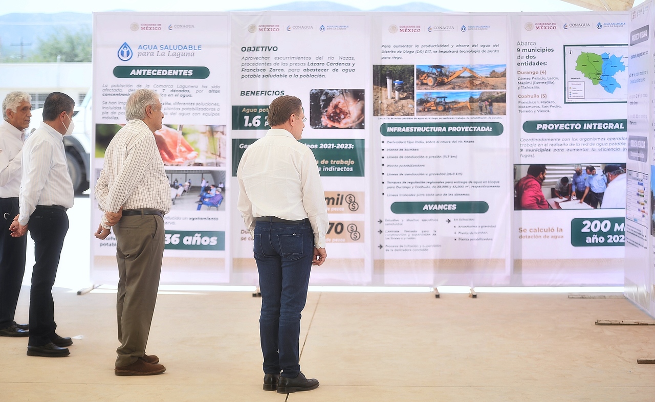 Suman esfuerzos Federación, Durango y Coahuila para sacar adelante Agua Saludable para la Laguna - Vimarsana News