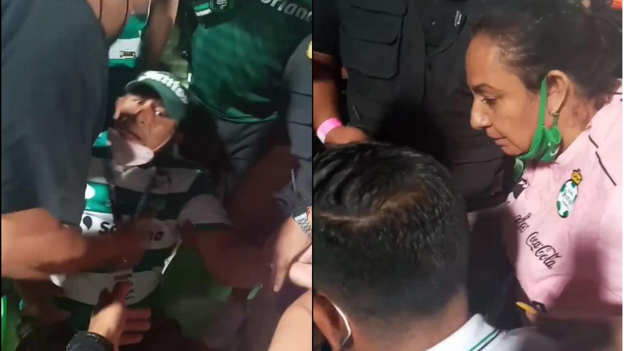 'Está vetado por el club'; exhiben y reclaman desalojo de aficionado del Santos en el Corona - Vimarsana News