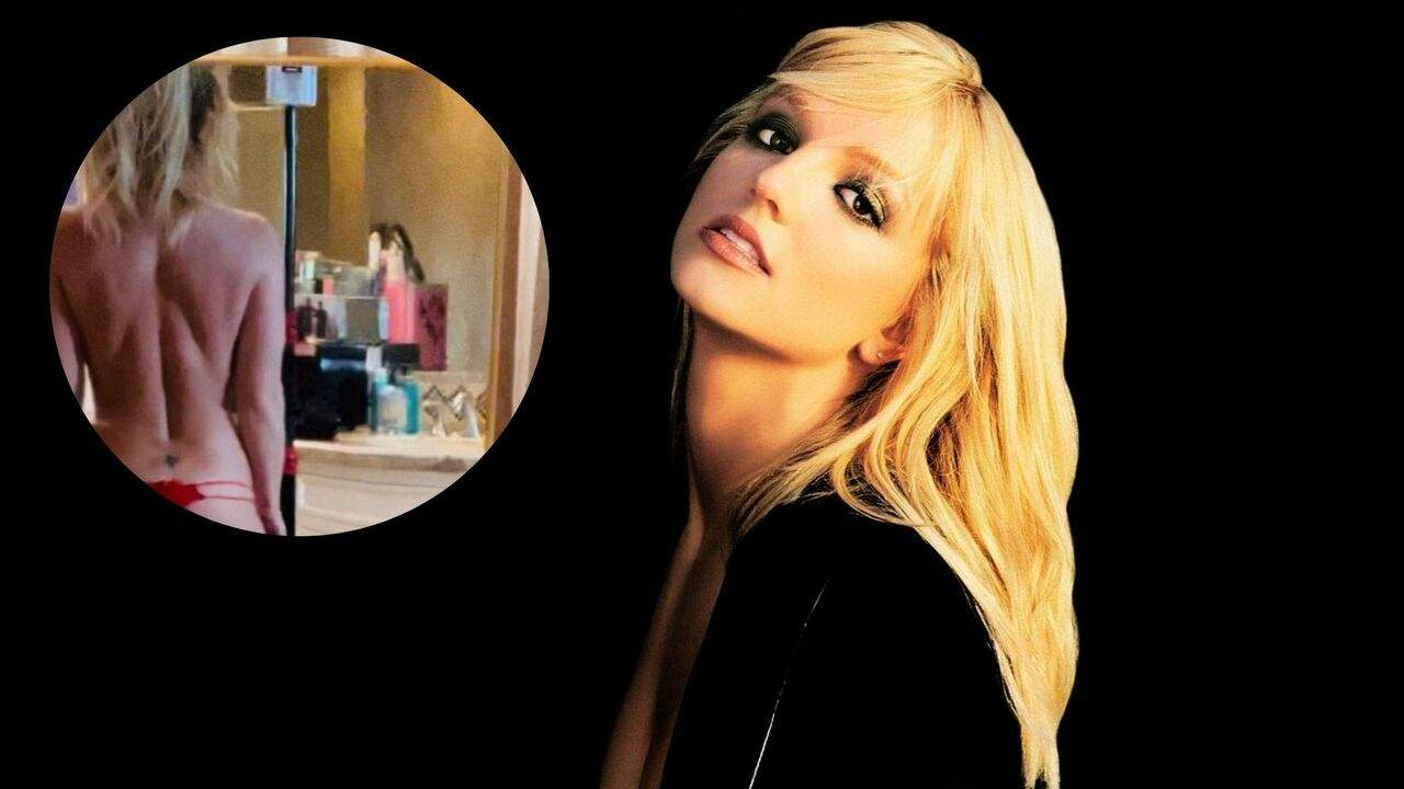Britney Spears descubre su retaguardia en Instagram, lo llama 'booty time'